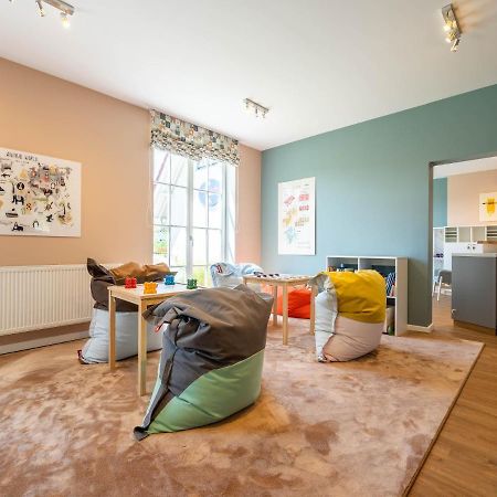Reetland Am Meer - Premium Reetdachvilla Mit 3 Schlafzimmern, Sauna Und Kamin F23 德兰斯克 外观 照片