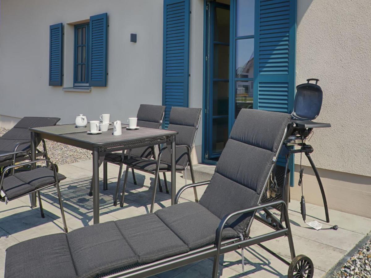 Reetland Am Meer - Premium Reetdachvilla Mit 3 Schlafzimmern, Sauna Und Kamin F23 德兰斯克 外观 照片